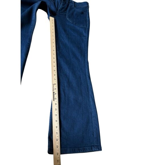 Anthropologie Pilcro The Icon Flare Jeans size 29 Blue  Low Rise Edition - Picture 6 of 9